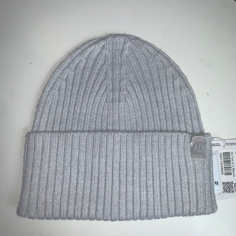 Lululemon On Top Of It Wool Beanie Onesize NWT - Picture 5 of 7